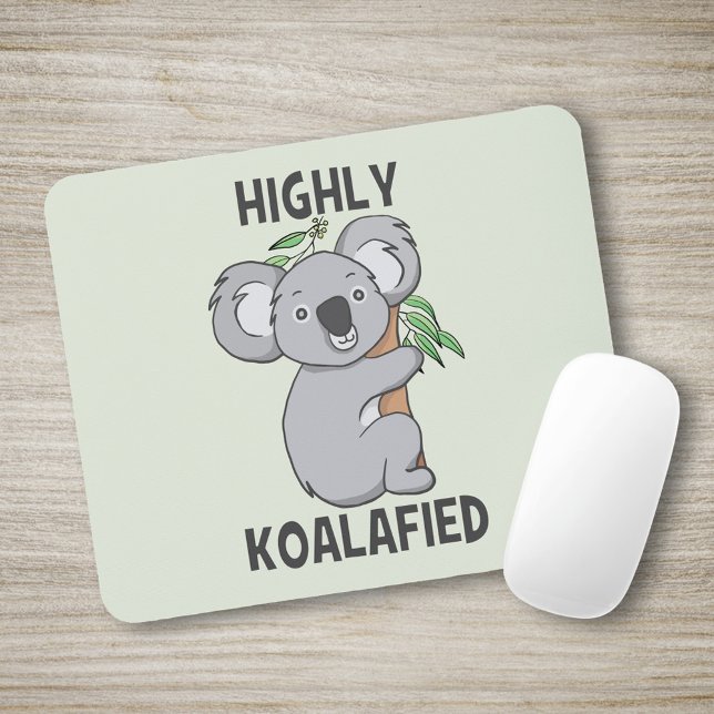 Highly Koalafied Koala Mouse Pad (Creator Uploaded)