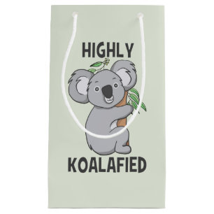 Highly Koalafied Koala Small Gift Bag