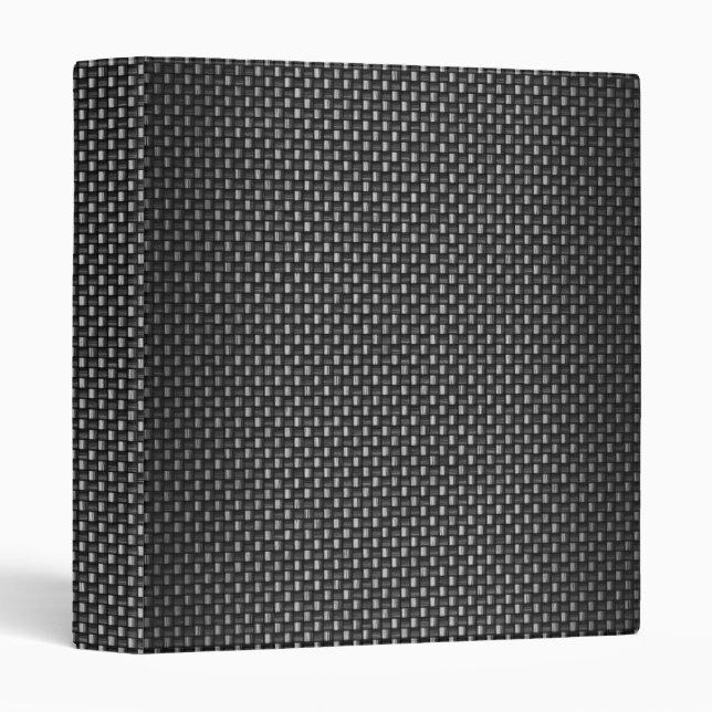 Highly Realistic Carbon Fibre Textured Binder (Front/Spine)