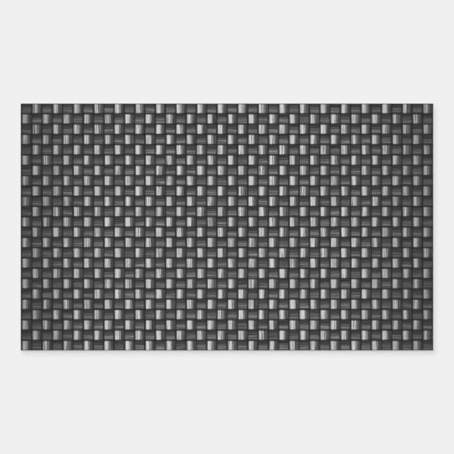Highly Realistic Carbon Fibre Textured Sticker (Front)