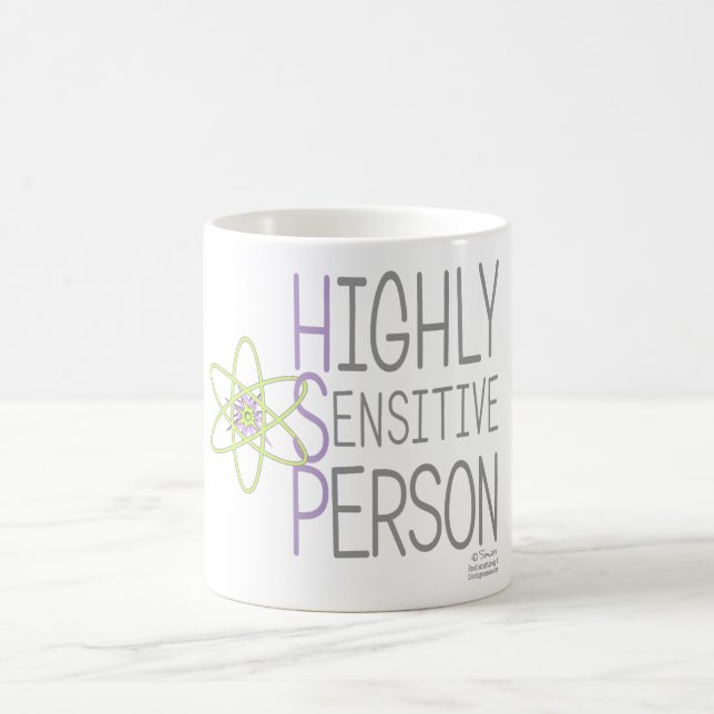 Highly Sensitive Person Customizable Mug (Center)