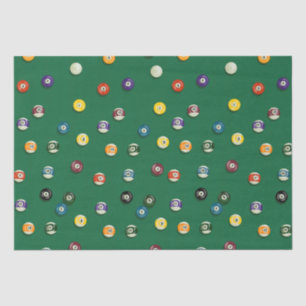 Highs and Lows Billiards Pool Table Pool Shark Tissue Paper
