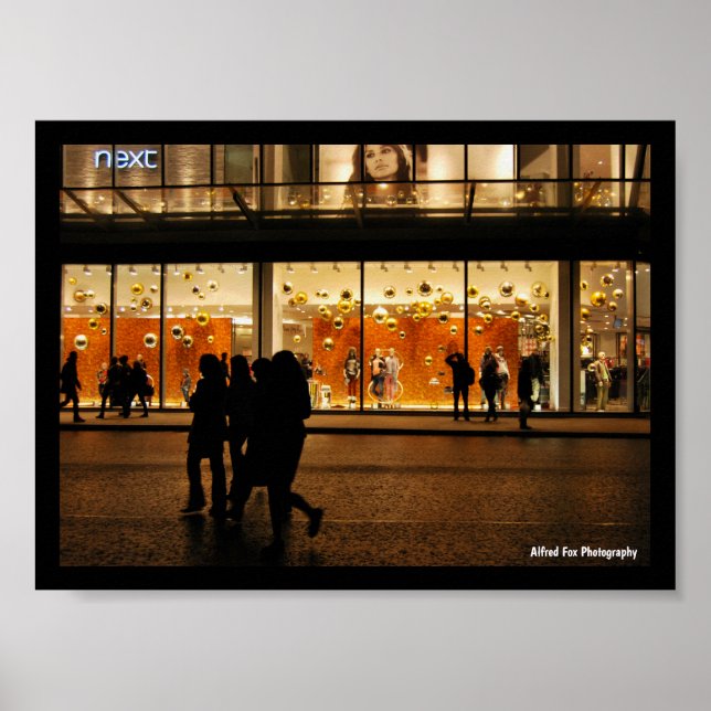 Highstreet Silhouettes Poster (Front)