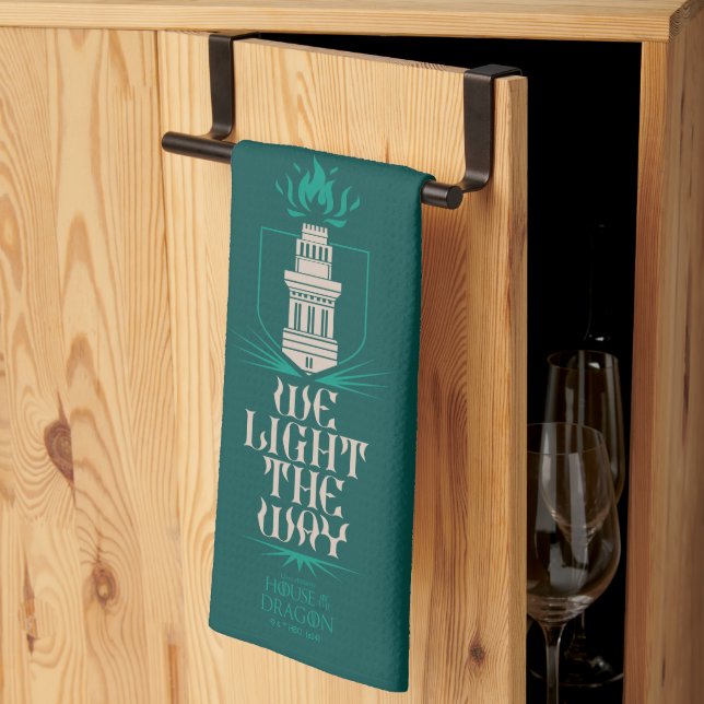 Hightower | We Light The Way Kitchen Towel (Thirds Fold)