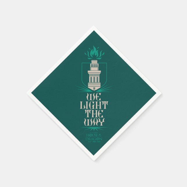 Hightower | We Light The Way Napkin (Corner)