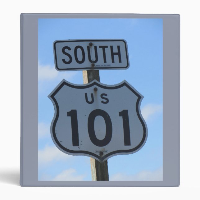 Highway 101 South Binder (Front)