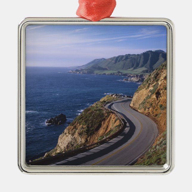 Highway 1 along the California Coast near Metal Ornament (Front)