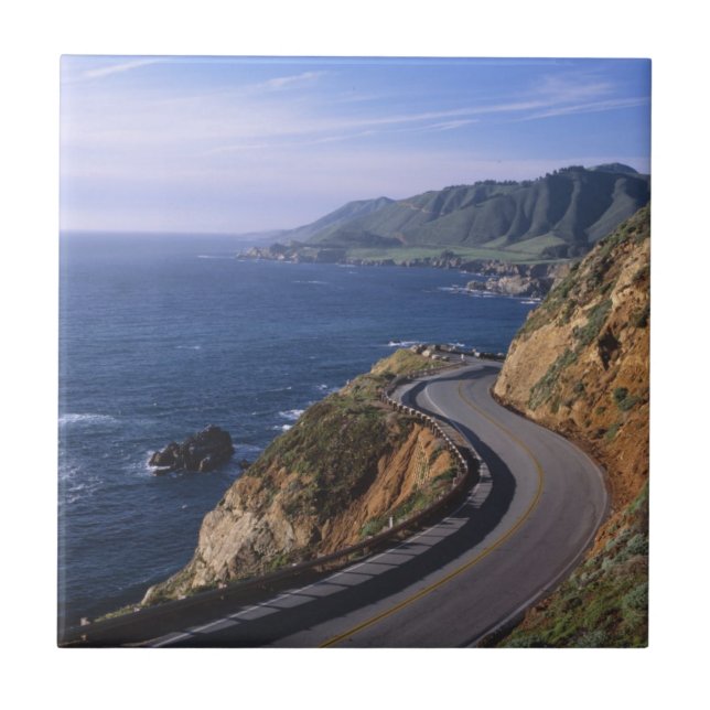 Highway 1 along the California Coast near Tile (Front)