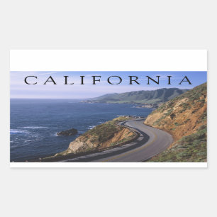 Highway 1   Carmel California Sticker