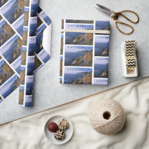 Highway 1   Carmel California Wrapping Paper