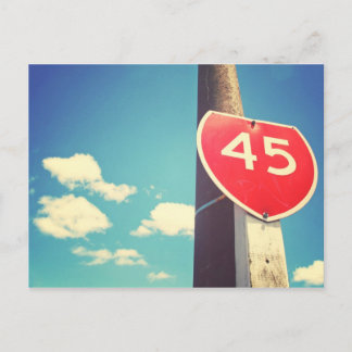 Highway 45 postcard