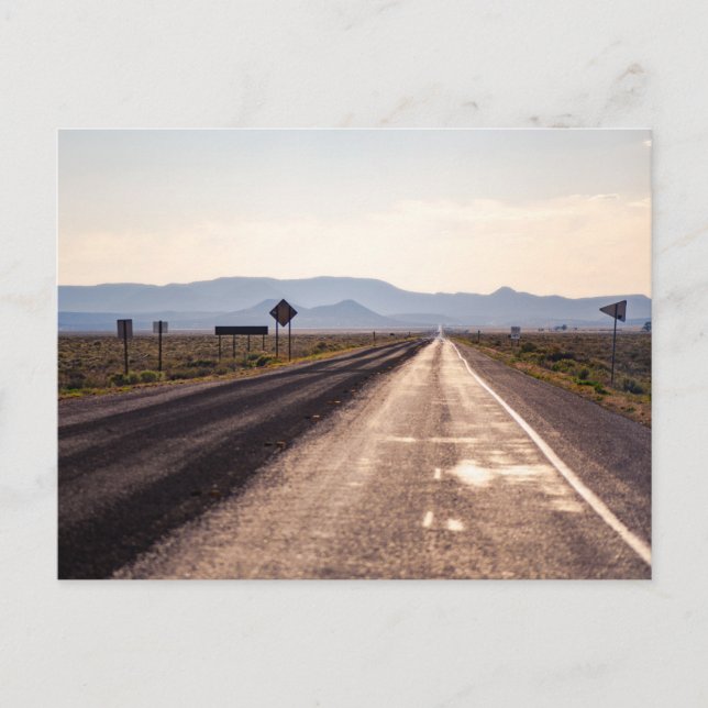 Highway 60 at the Very Large Array Postcard (Front)