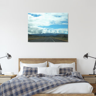 Highway 97 Meets Mount Shasta Canvas Print