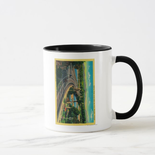 Highway Bridge across Santa Ana River Mug (Right)