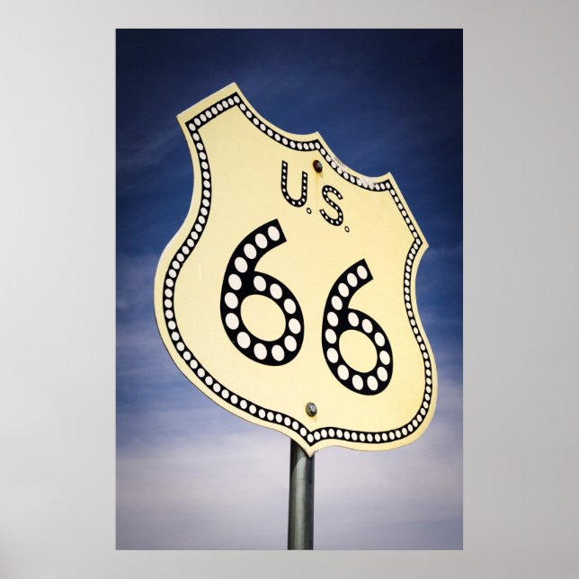 Highway Route 66 Sign (Front)