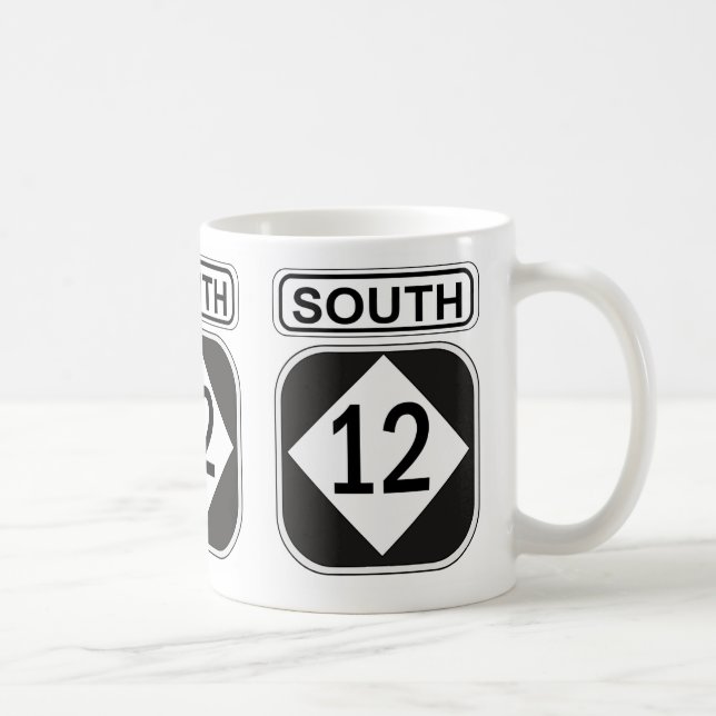 Highway south 12 (Outer Banks) Coffee Mug (Right)