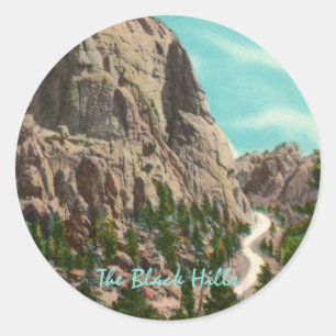 Highway to Mt. Rushmore Stickers