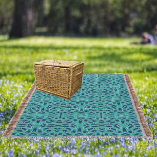 Highways II Throw Blanket