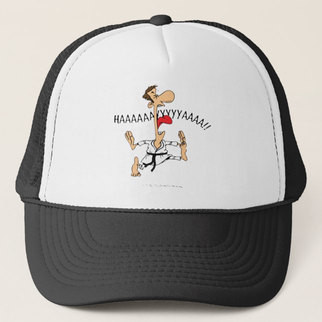 Hiiiiyaah Trucker Hat (Front)