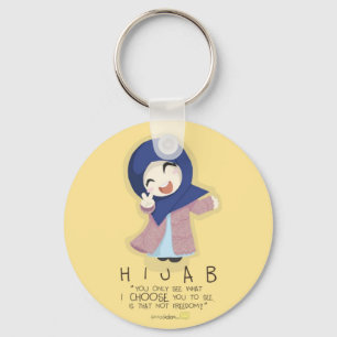 Hijab is Freedom Keychain