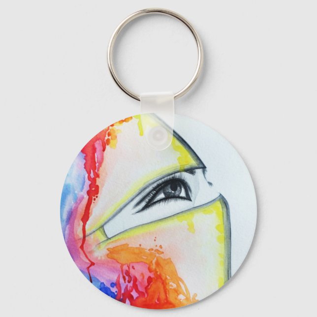 HIjab Keychain (Front)