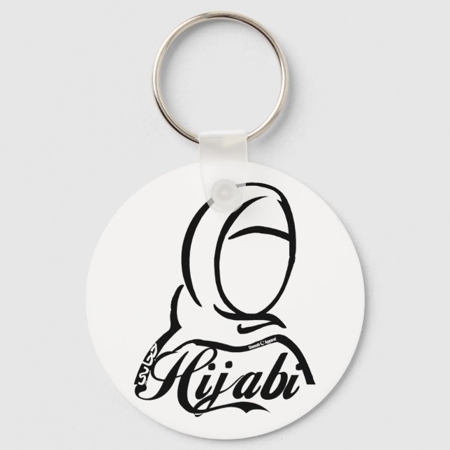 Hijabi Keychain (Front)