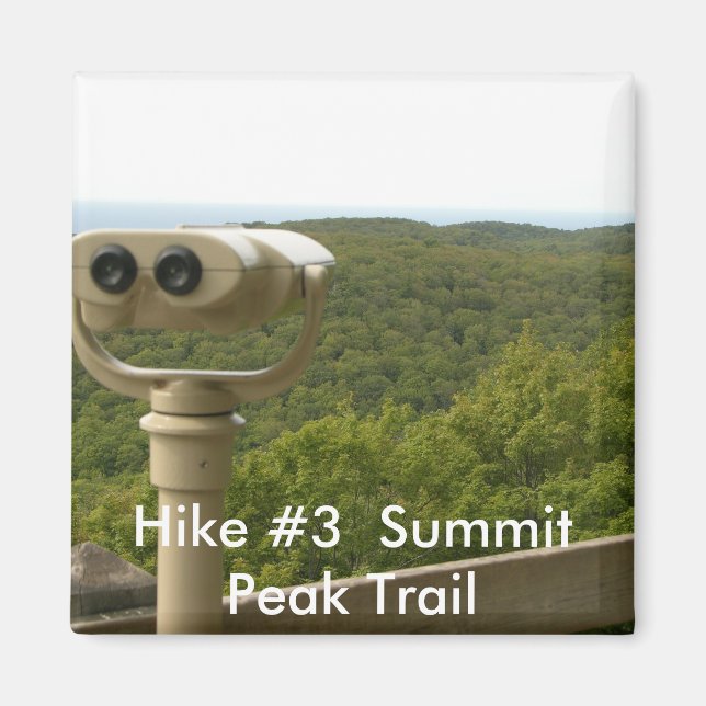 Hike #3  Summit Peak Trail Magnet (Front)