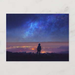 Hike Alone Postcard