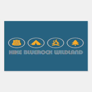 Hike Bluerock Wildland Provincial Park Sticker