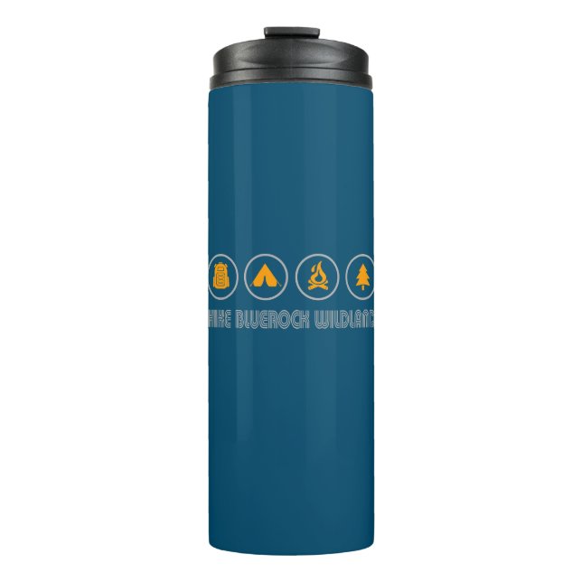 Hike Bluerock Wildland Provincial Park Thermal Tumbler (Front)