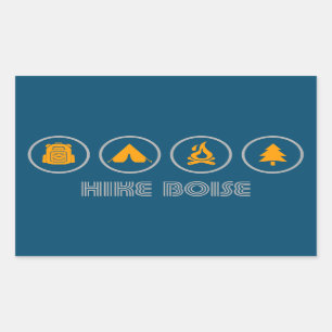 Hike Boise Idaho Sticker