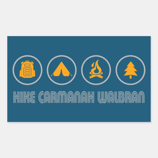 Hike Carmanah Walbran Provincial Park Sticker (Front)