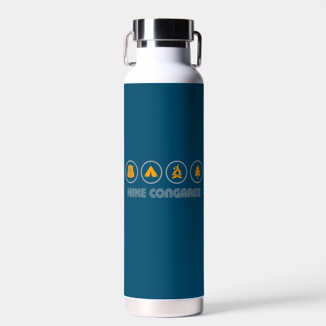 Hike Congaree National Park Water Bottle (Front)
