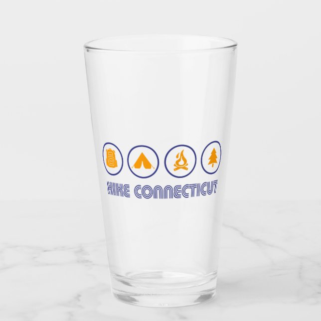 Hike Connecticut Glass (Front)
