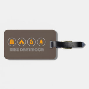 Hike Dartmoor National Park Luggage Tag