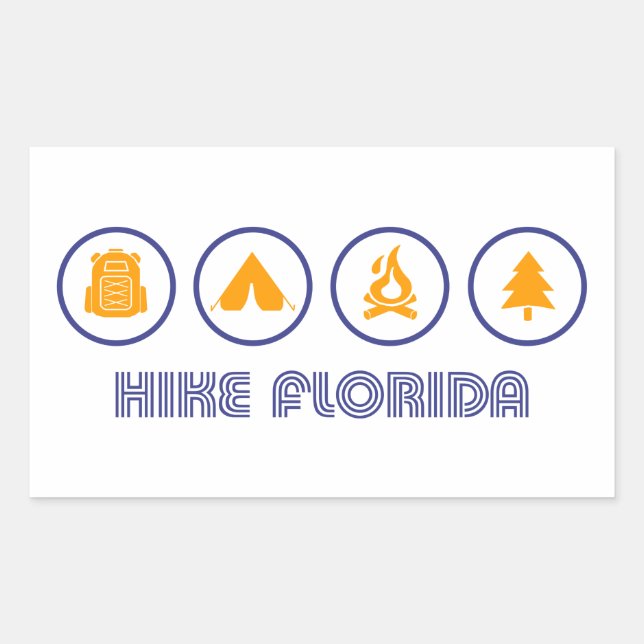Hike Florida Sticker (Front)