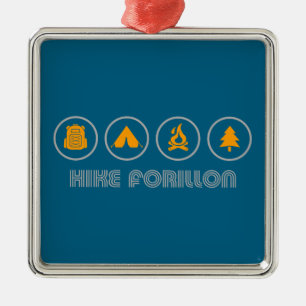Hike Forillon National Park Metal Ornament