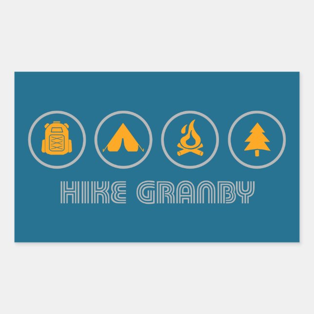 Hike Granby Provincial Park Sticker (Front)