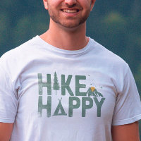 Hike Happy Camper Hiker Hiking Family Personalized
