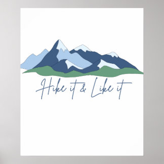 Hike it and Like it Poster