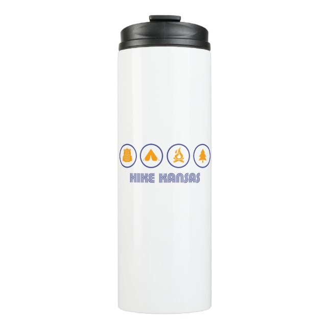 Hike Kansas Thermal Tumbler (Front)