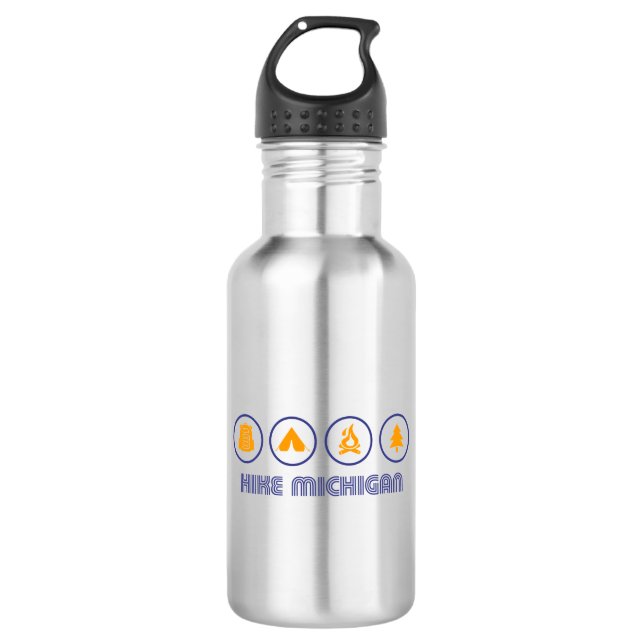 Hike Michigan 532 Ml Water Bottle (Front)