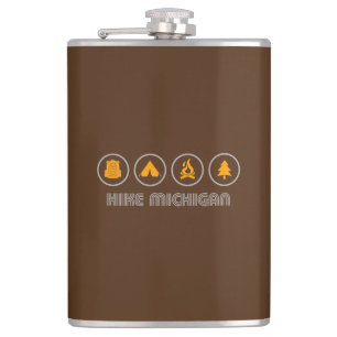 Hike Michigan Hip Flask
