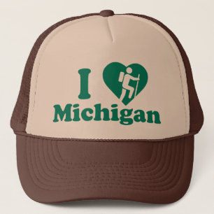 Hike Michigan Trucker Hat