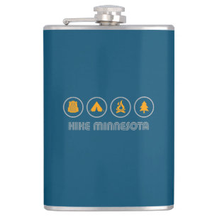 Hike Minnesota Hip Flask