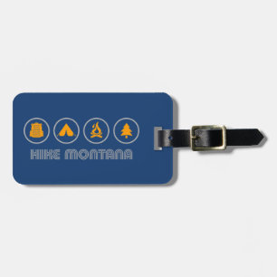 Hike Montana Luggage Tag