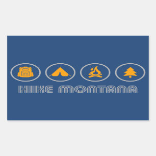 Hike Montana Sticker