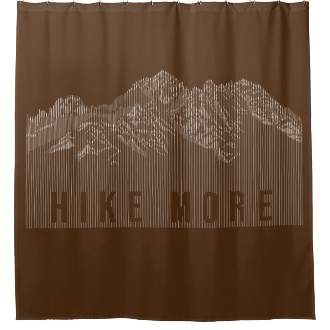 Hike More Mountains White (Front)