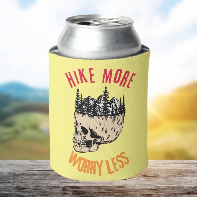 Hike More Stress Less  Can Cooler (Creator Uploaded)