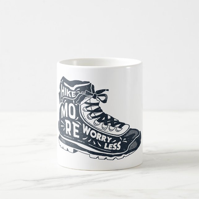 Hike More Worry Less Coffee Mug (Creator Uploaded)